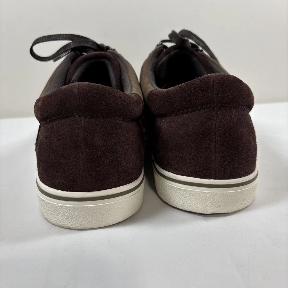 UGG Brock II Men's 13 Waterproof Sneakers Grizzly Brown Leather Suede 1098549
